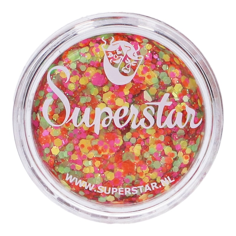 Superstar Chunky glittercrème Fluor Fantasy - 10 ml