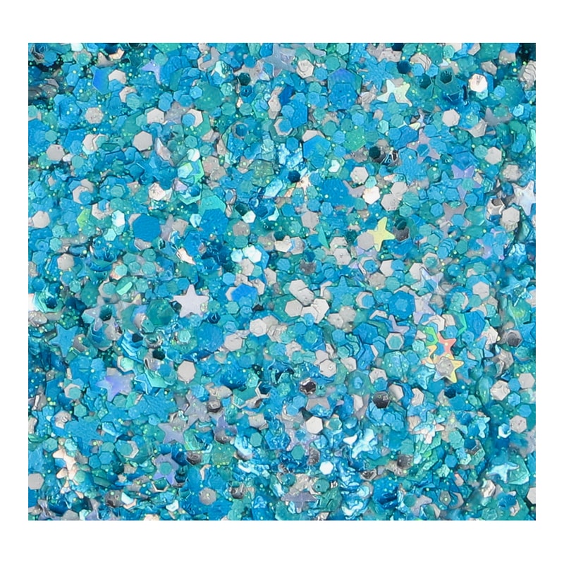 Superstar Chunky glittercrème Ice Queen - 10 ml