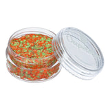 Superstar Chunky glittercrème Orange & Green - Kruikenstad - 10 ml