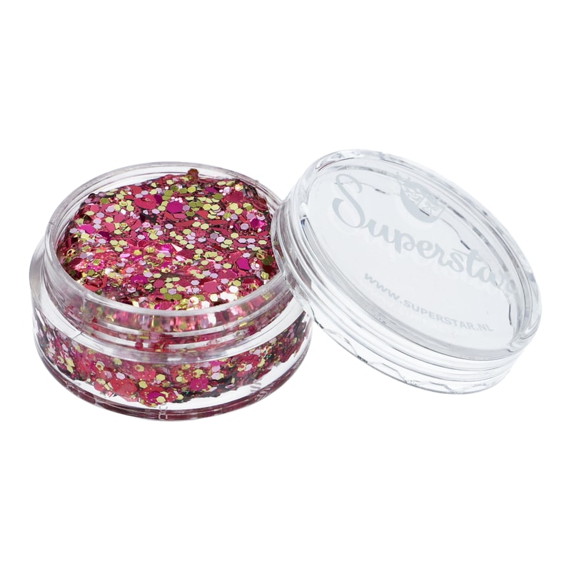 Superstar Chunky glittercrème Pink Lady - 10 ml