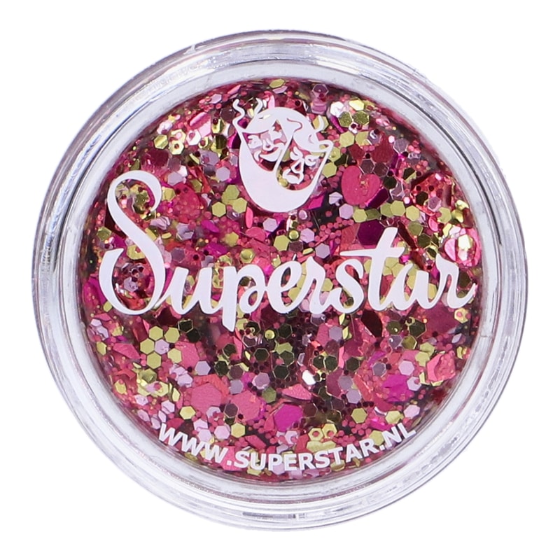 Superstar Chunky glittercrème Pink Lady - 10 ml
