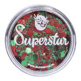 Superstar Chunky glittercrème Red & Green - 10 ml