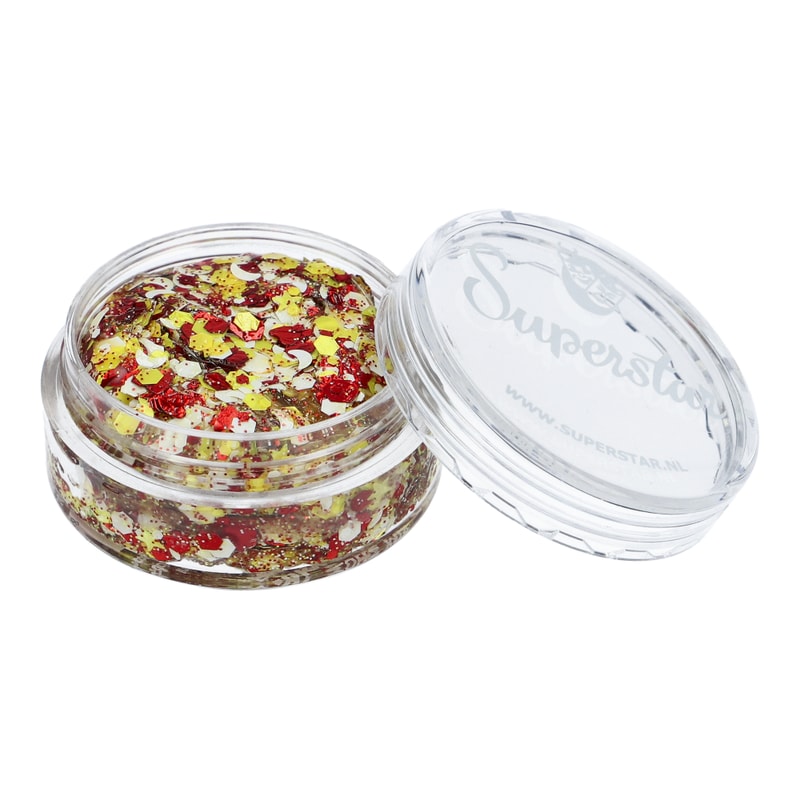 Superstar Chunky glittercrème Zotte Mix - 10 ml