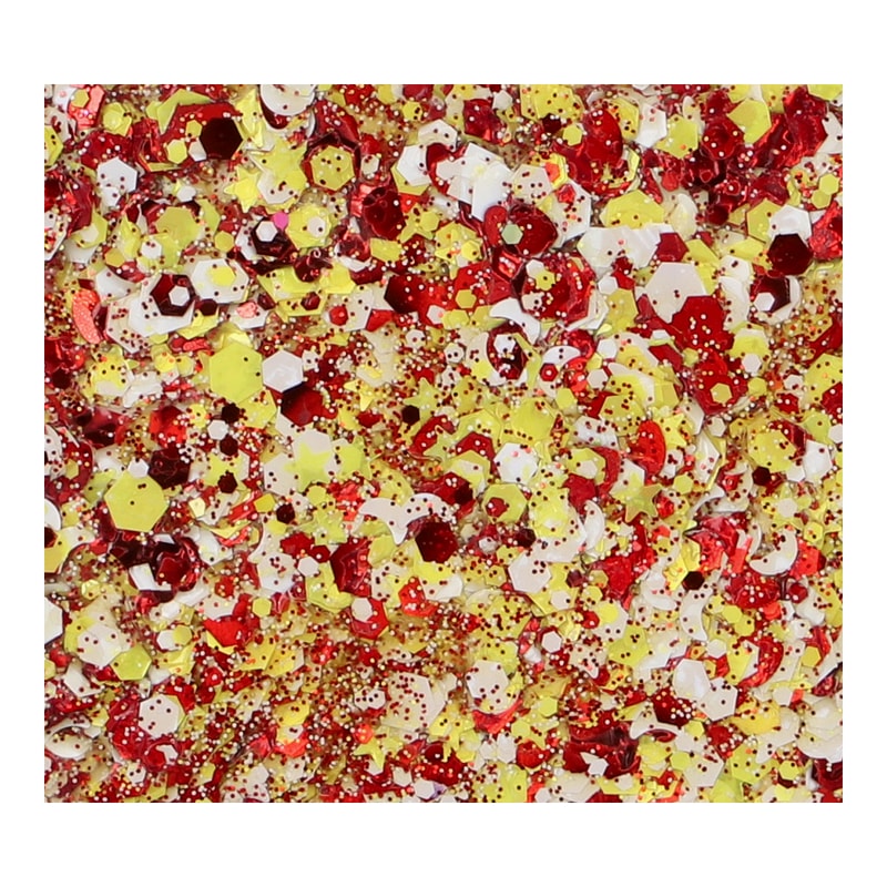 Superstar Chunky glittercrème Zotte Mix - 10 ml