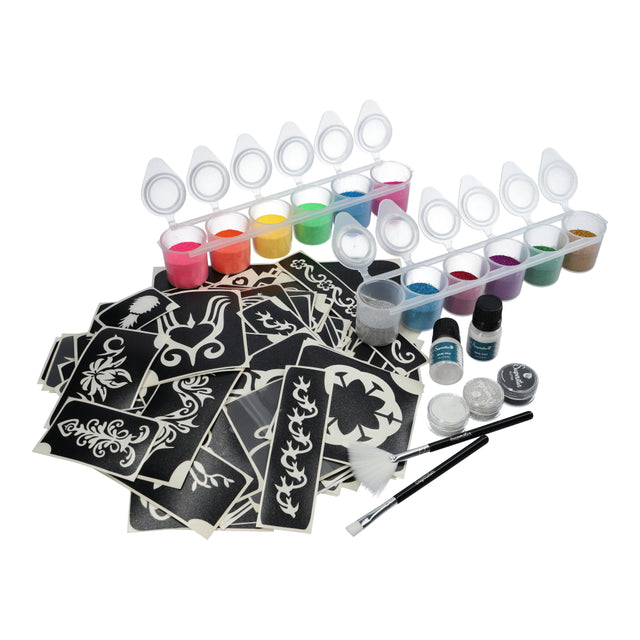 Superstar Festival Pro kit voor glittertattoos