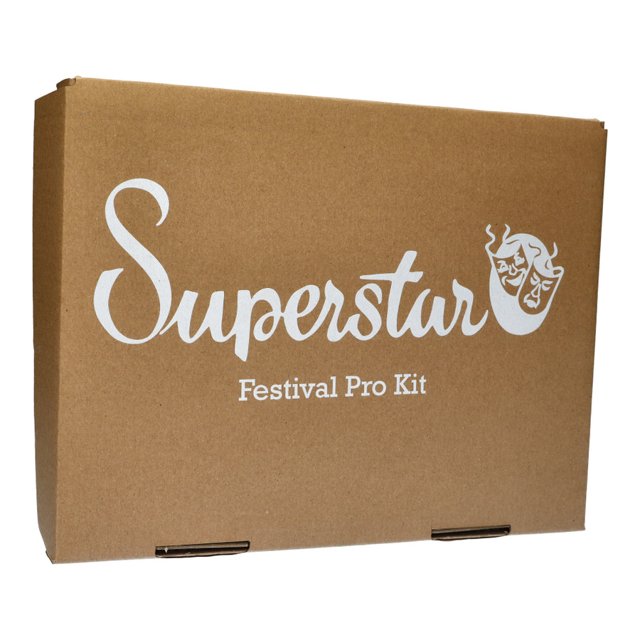 Superstar Festival Pro kit voor glittertattoos