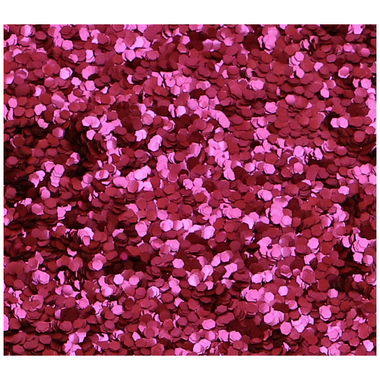 Superstar Glitter biologisch afbreekbaar dark rose - 6 ml