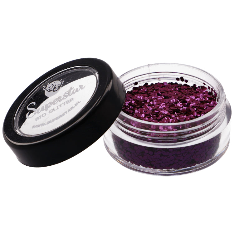 Superstar Glitter biologisch afbreekbaar fuchsia - 6 ml