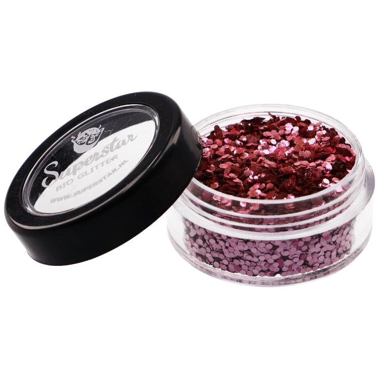 Superstar Glitter biologisch afbreekbaar rose pink - 6 ml