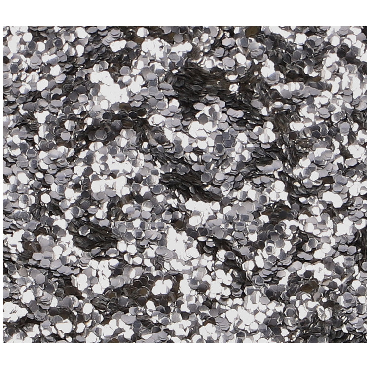 Superstar Glitter biologisch afbreekbaar silver - 6 ml
