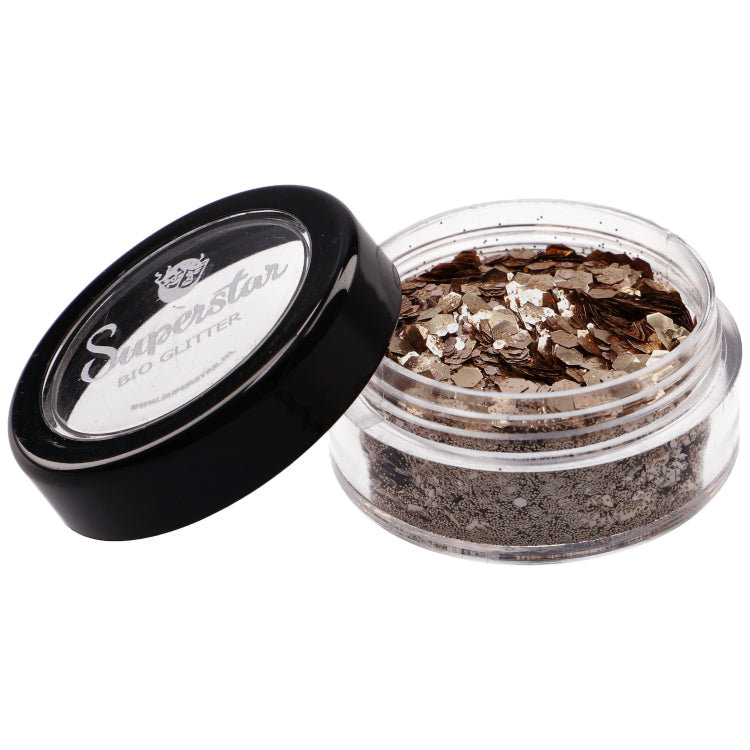 Superstar Glitter chunky biologisch afbreekbaar rose gold - 6 ml