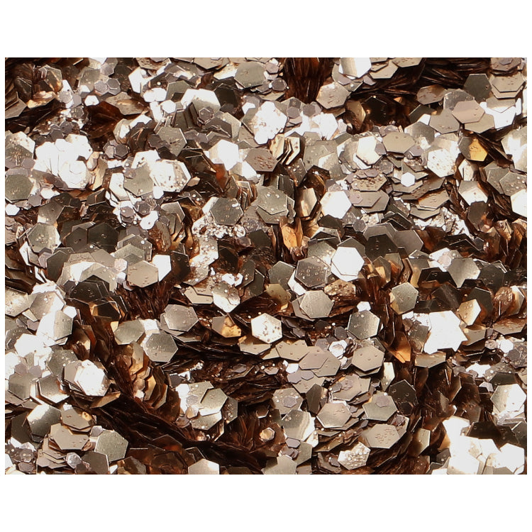 Superstar Glitter chunky biologisch afbreekbaar rose gold - 6 ml