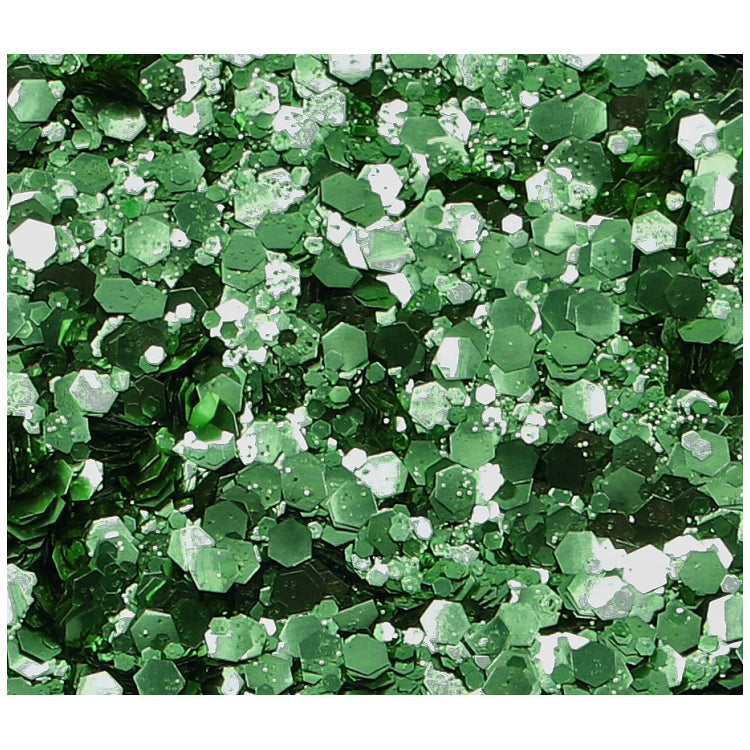 Superstar Glitter chunky biologisch afbreekbaar spring green - 6 ml