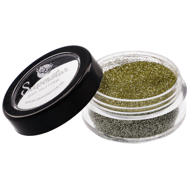 Superstar Glitter fine biologisch afbreekbaar gold - 6 ml