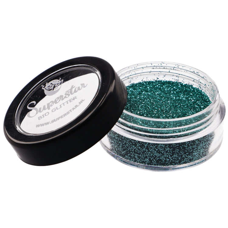 Superstar Glitter fine biologisch afbreekbaar turquoise - 6 ml