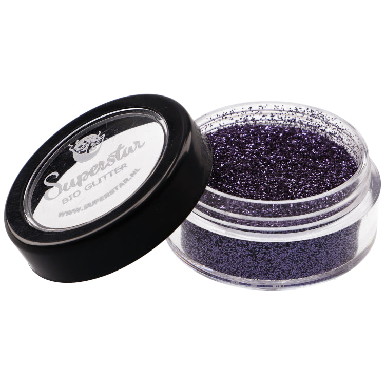Superstar Glitter fine biologisch afbreekbaar violet - 6 ml