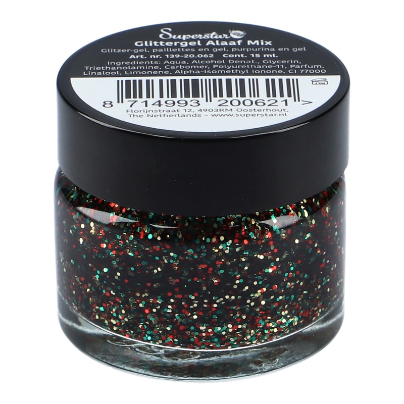 Superstar Glittergel Alaaf - 15 ml