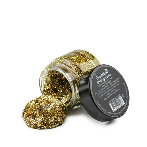 Superstar Glittergel goud - 15 ml