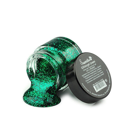 Superstar Glittergel groen - 15 ml