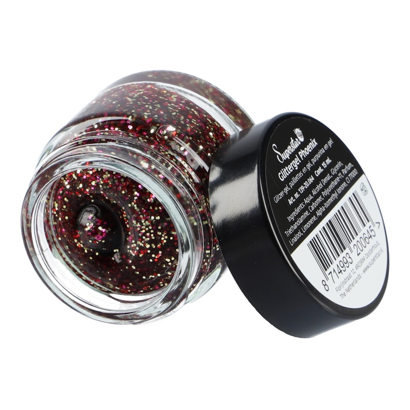 Superstar Glittergel Phoenix - 15 ml
