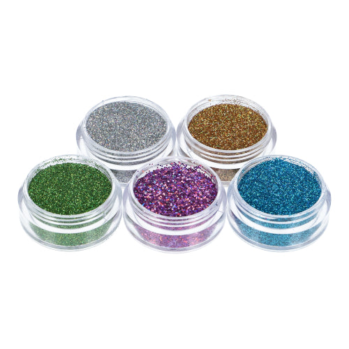 Superstar Glitterset laser voor Glitter tattoo - 5 x 5 ml