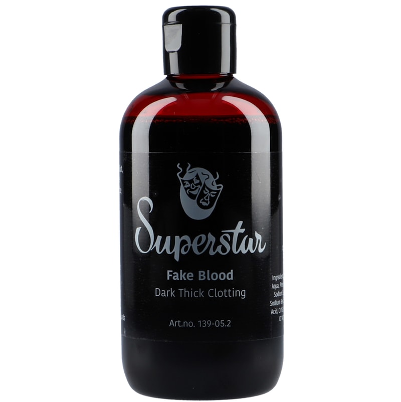 Superstar Kunstbloed donker dik - 250 ml
