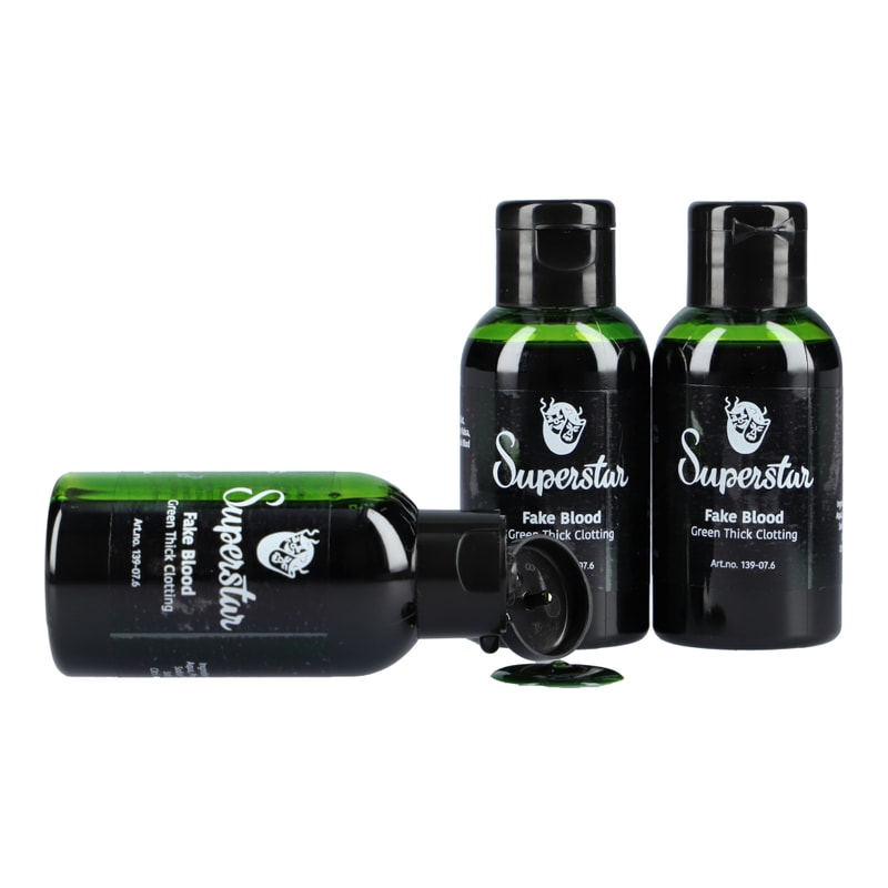 Superstar Kunstbloed groen dik stollend - 50 ml