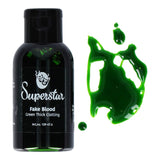 Superstar Kunstbloed groen dik stollend - 50 ml