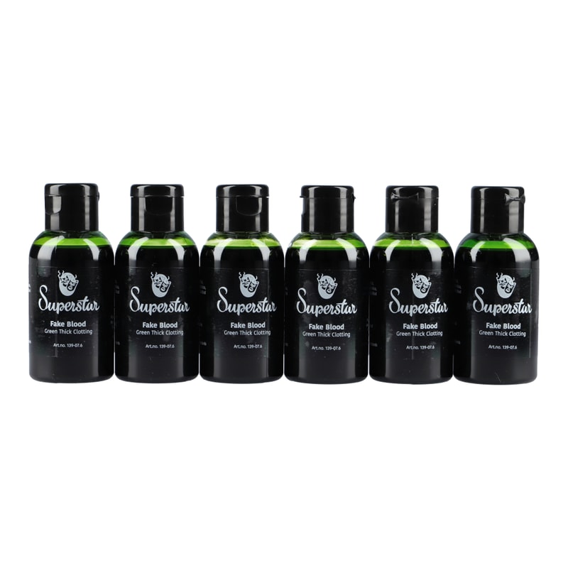 Superstar Kunstbloed groen dik stollend - 50 ml