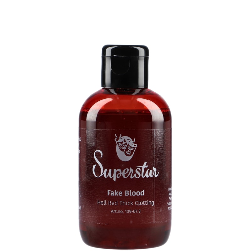 Superstar Kunstbloed hel rood dik stollend - 100 ml