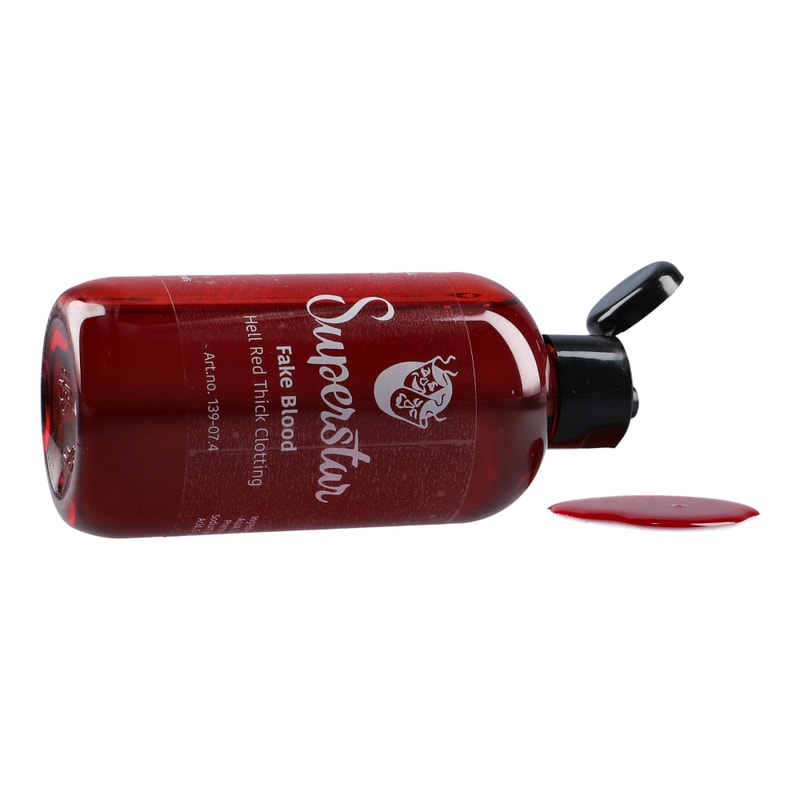 Superstar Kunstbloed hel rood dik stollend - 250 ml