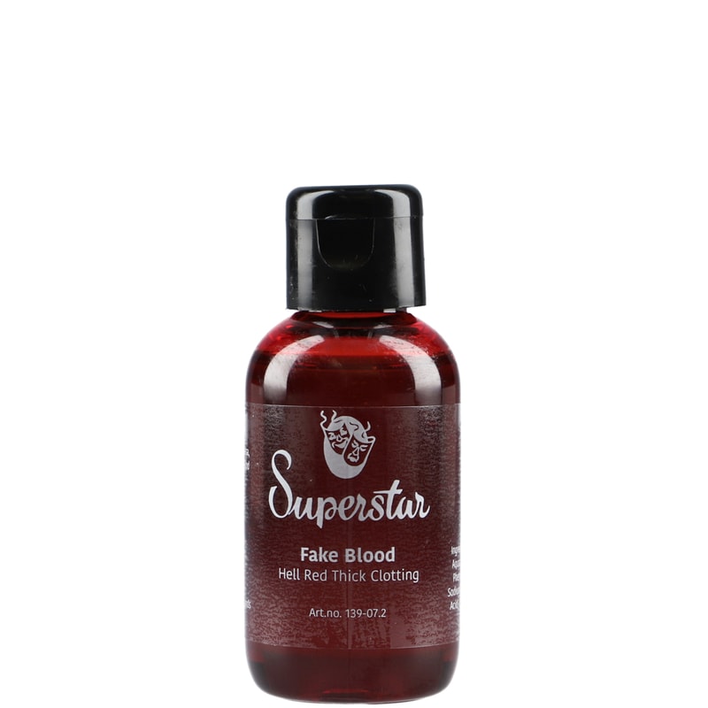 Superstar Kunstbloed hel rood dik stollend - 50 ml