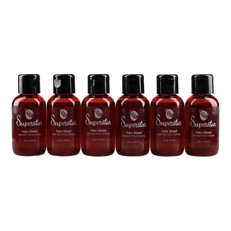 Superstar Kunstbloed hel rood dik stollend - 50 ml