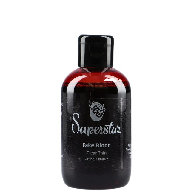 Superstar Kunstbloed helder dun - 100 ml