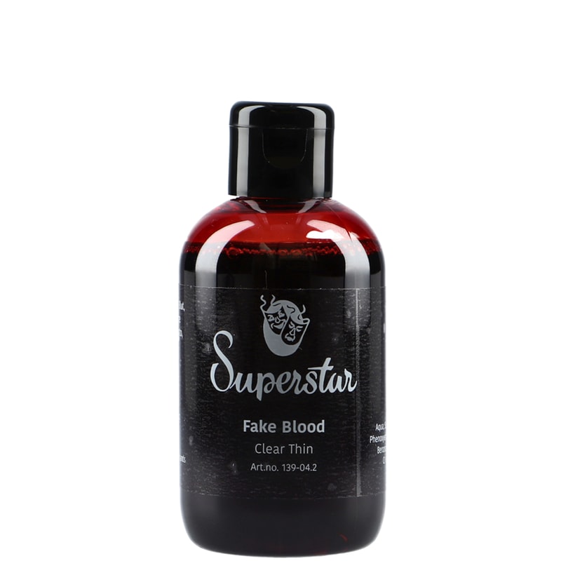 Superstar Kunstbloed helder dun - 100 ml