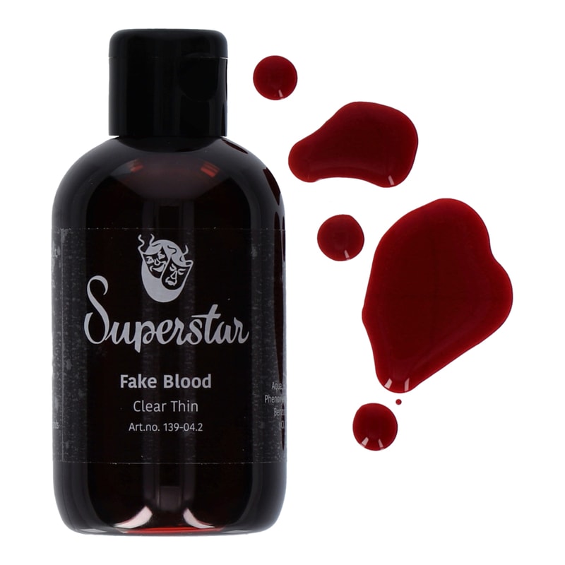 Superstar Kunstbloed helder dun - 100 ml