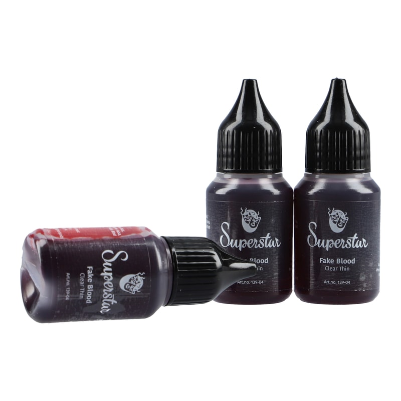 Superstar Kunstbloed helder dun - 20 ml