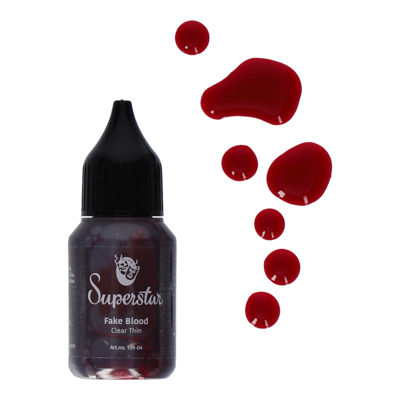 Superstar Kunstbloed helder dun - 20 ml