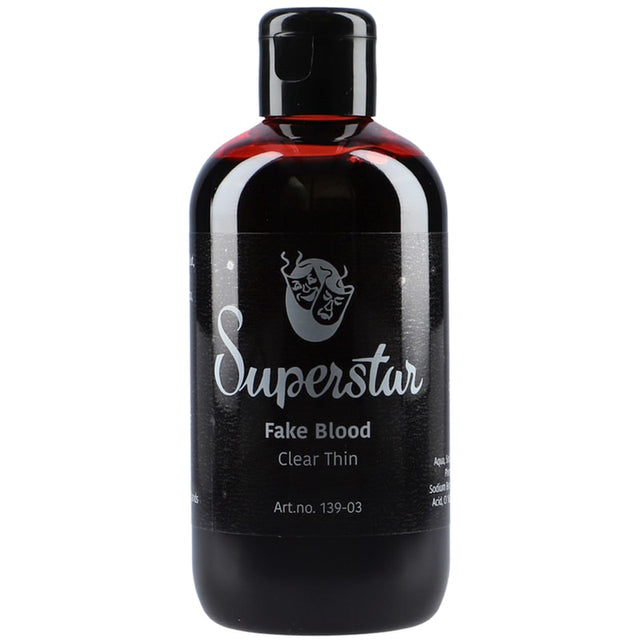 Superstar Kunstbloed helder dun - 250 ml