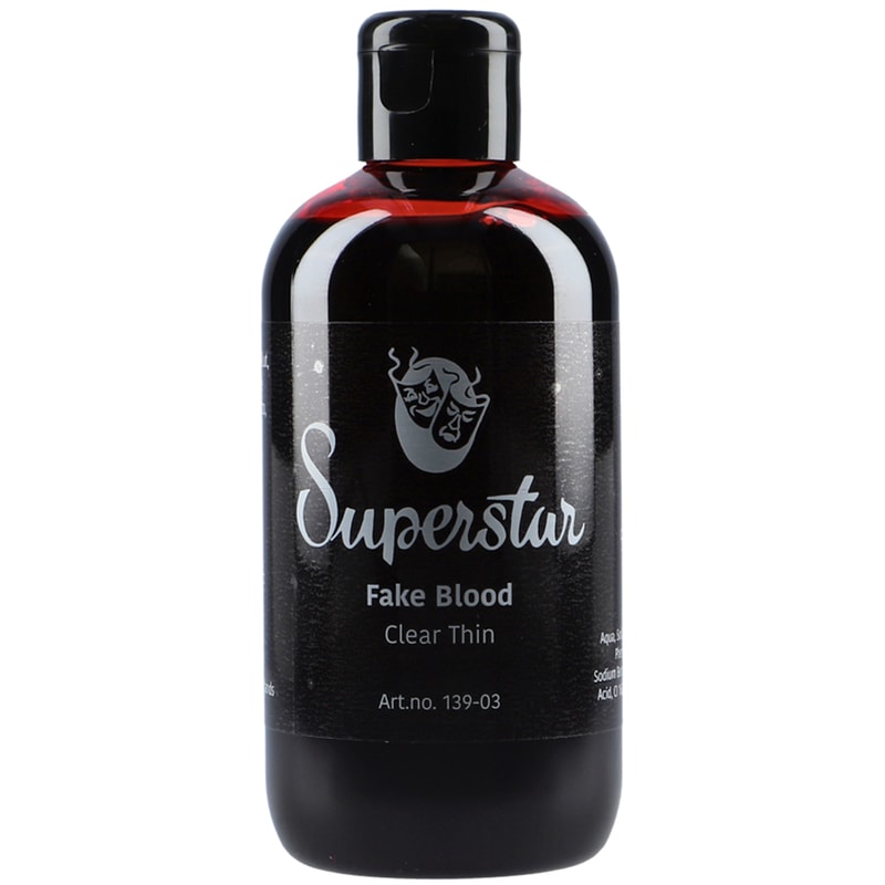 Superstar Kunstbloed helder dun - 250 ml