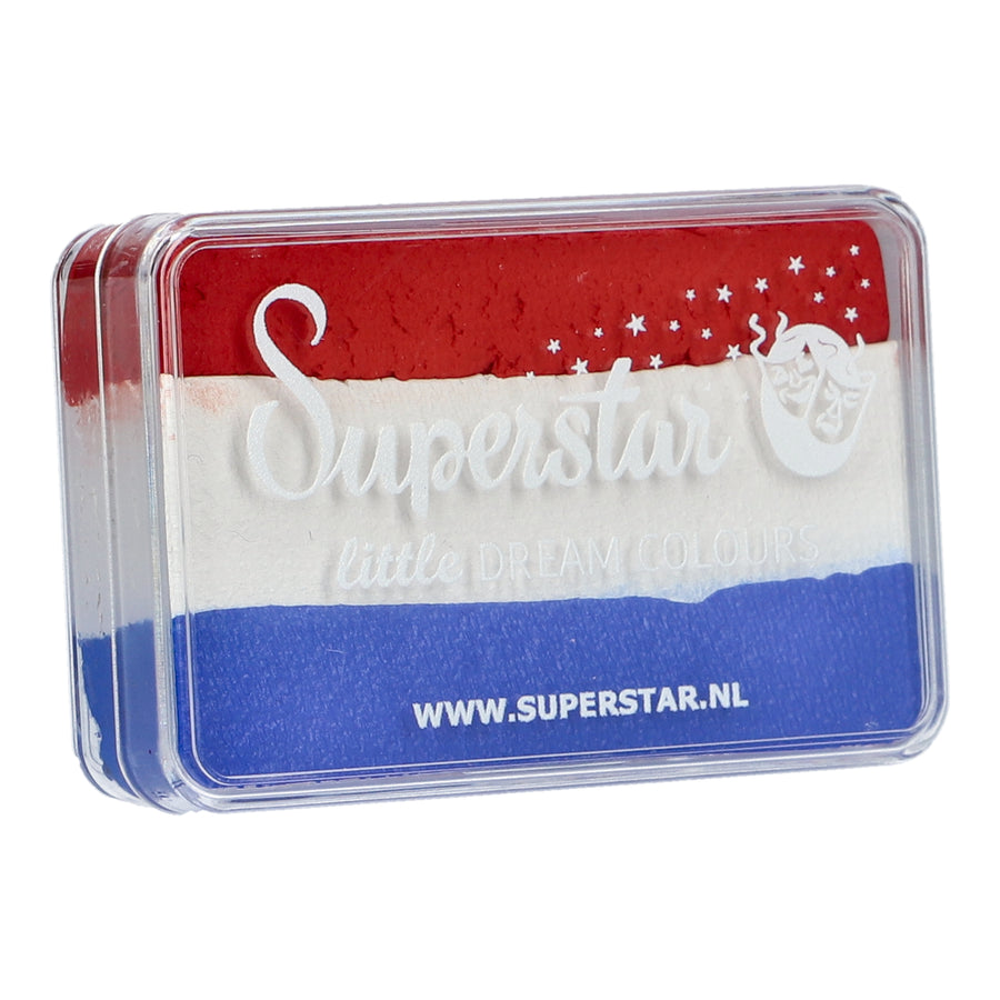 Superstar Little Dream Colours Red, White & Blue - 30 gram