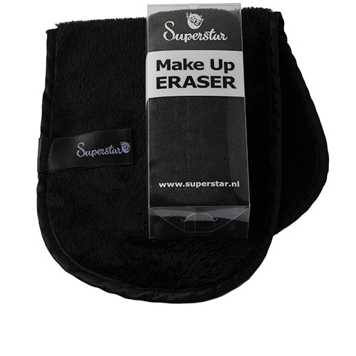 Superstar Make-up Eraser reinigingsdoek zwart