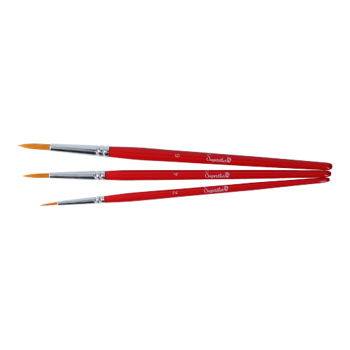 Superstar Penselenset synthetisch (nr 2,4,6)