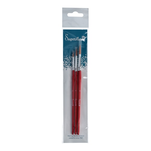Superstar Penselenset synthetisch (nr 2,4,6)