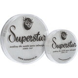 Superstar Schmink Silverwhite with glitter 065