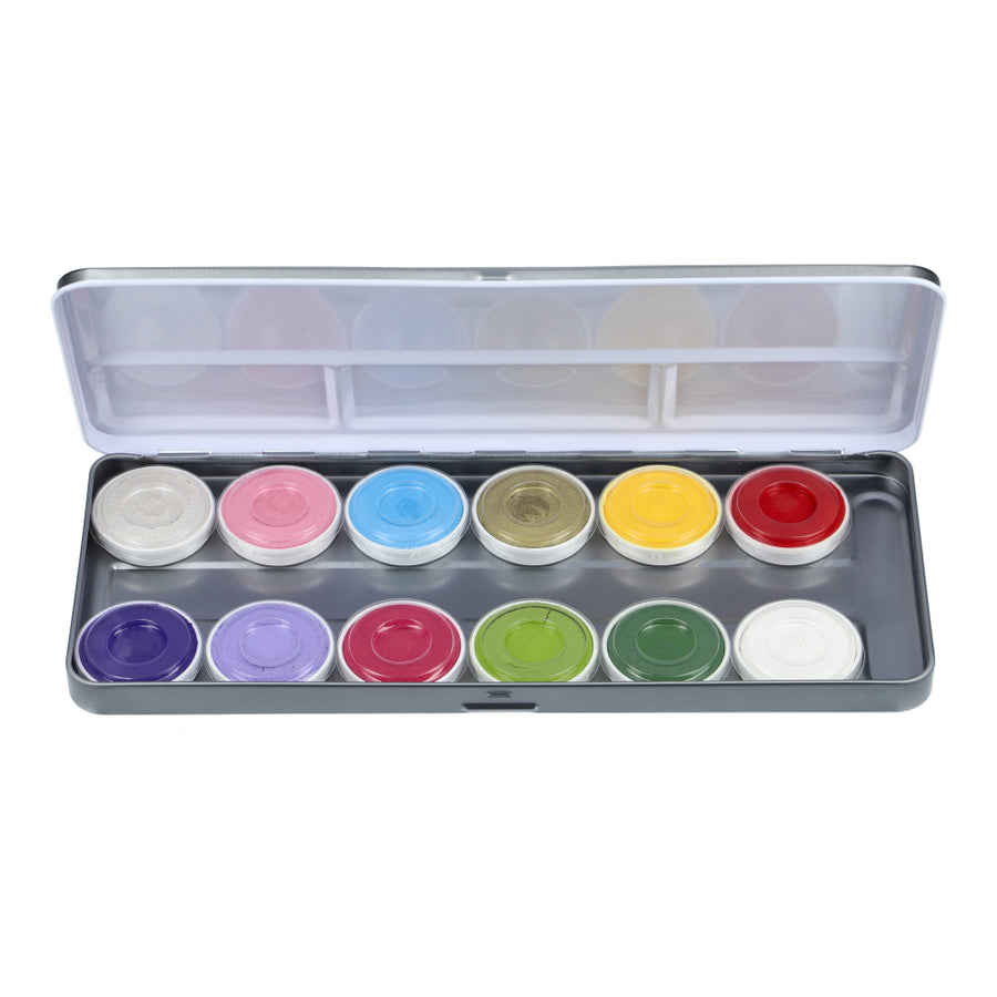 Superstar Schminkpalet Botanical - 12 kleuren - 12 x 5 gram