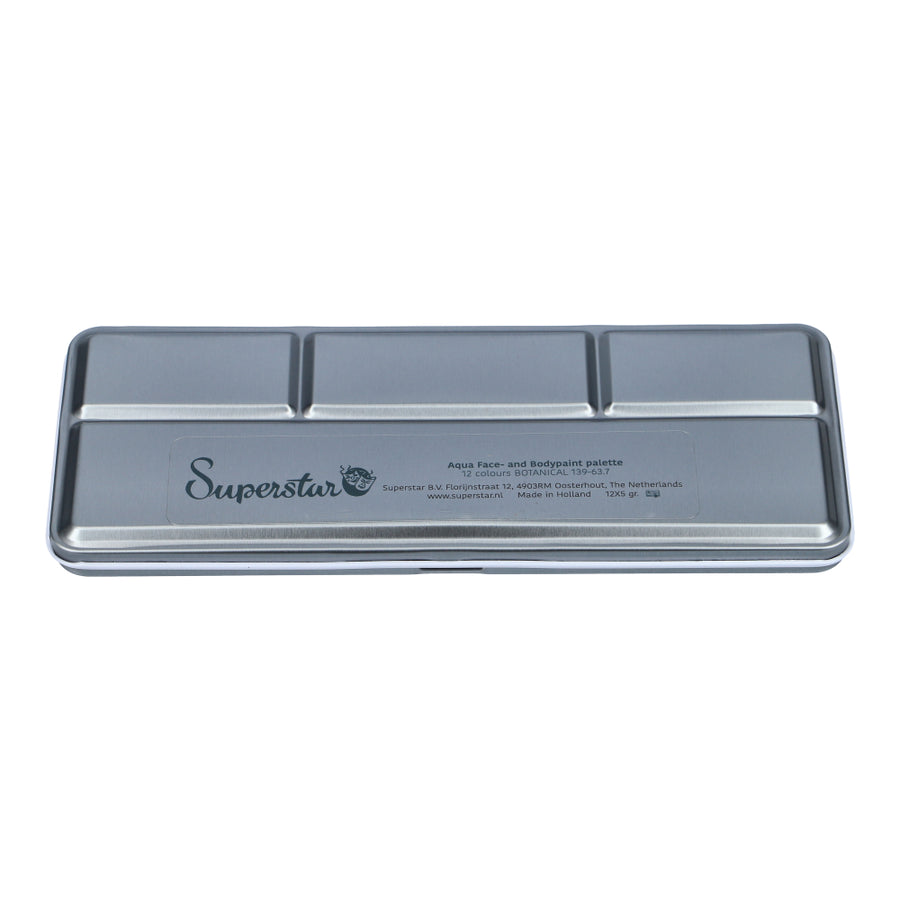 Superstar Schminkpalet Botanical - 12 kleuren - 12 x 5 gram