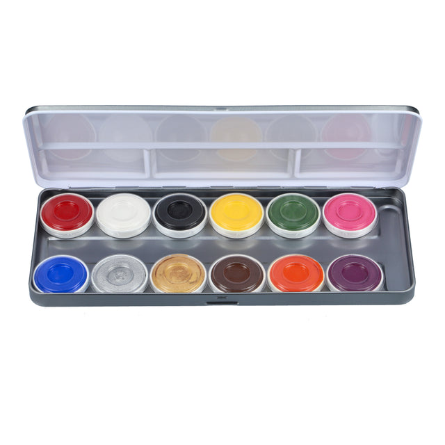 Superstar Schminkpalet Bright - 12 kleuren - 12 x 5 gram