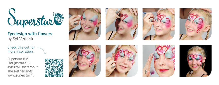 Superstar Schminkpalet Duo Shimmer & Pastel - 12 kleuren - 12 x 5 gram