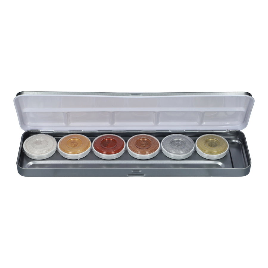 Superstar Schminkpalet Precious Gem - 6 kleuren - 6 x 5 gram